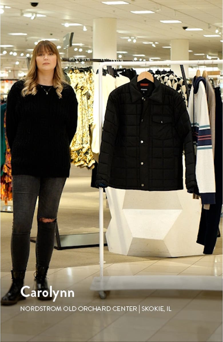 Quilted Jersey Jacket, sales video thumbnail