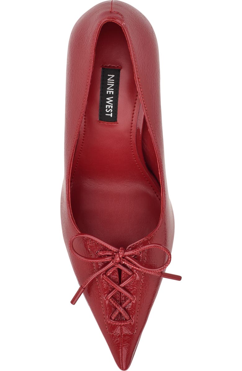 Nine West Marsen Pointed Toe Pump, Alternate, color, Dark Red 600