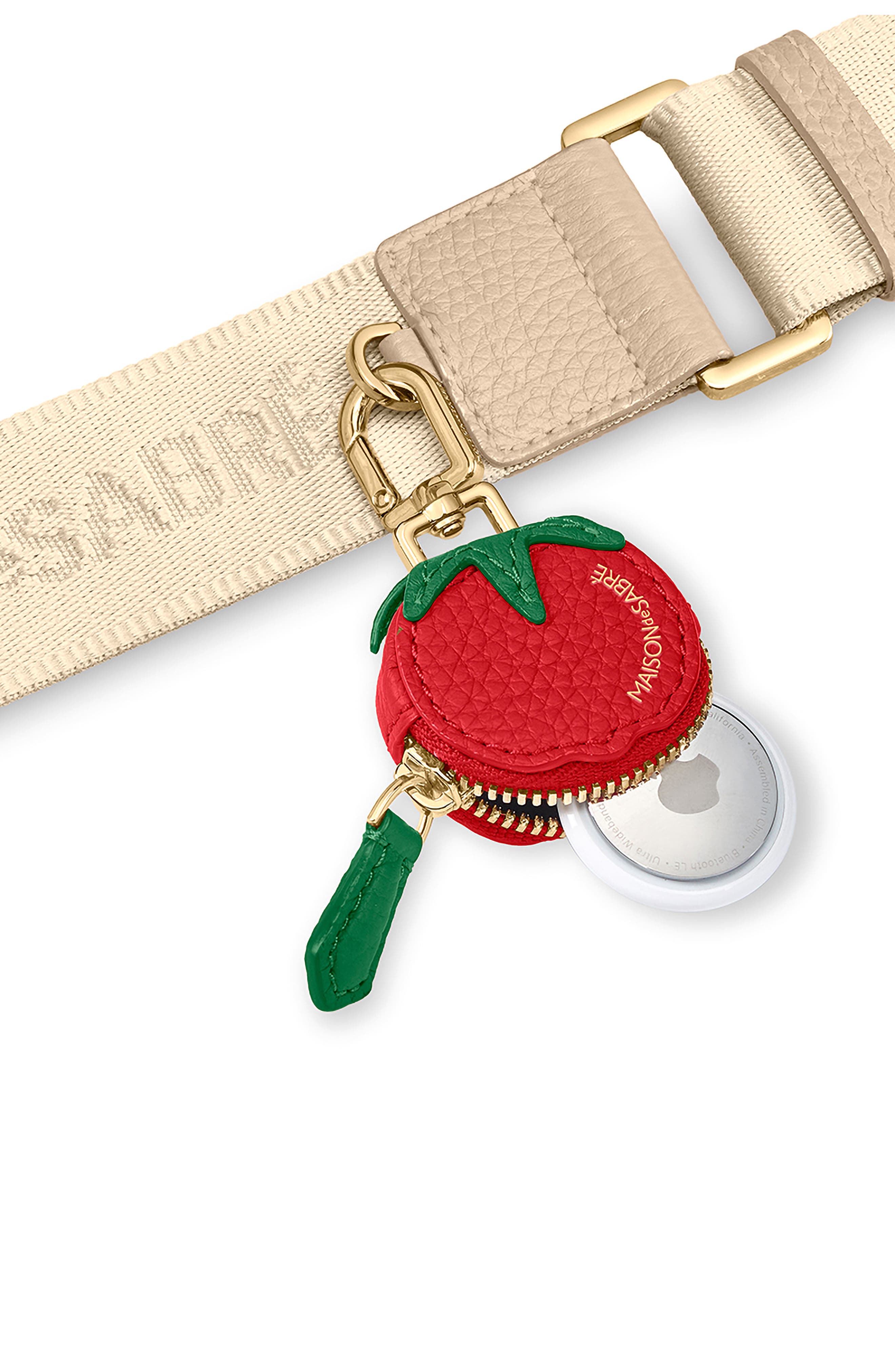 The SABREMOJI Fruit Charm, Alternate, color, Tomato