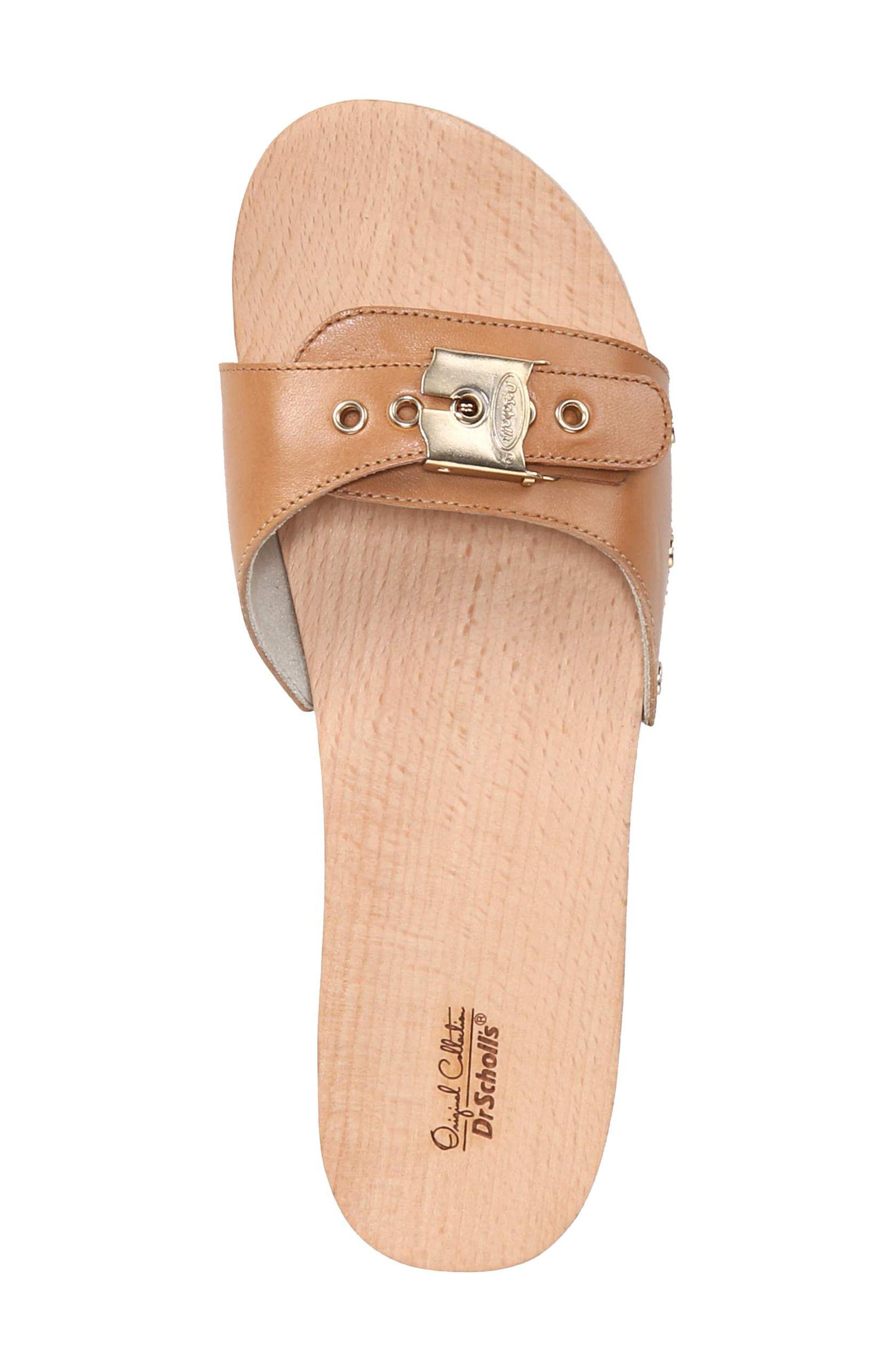 Original Collection Platform Slide Sandal, Alternate, color, CAMELOT