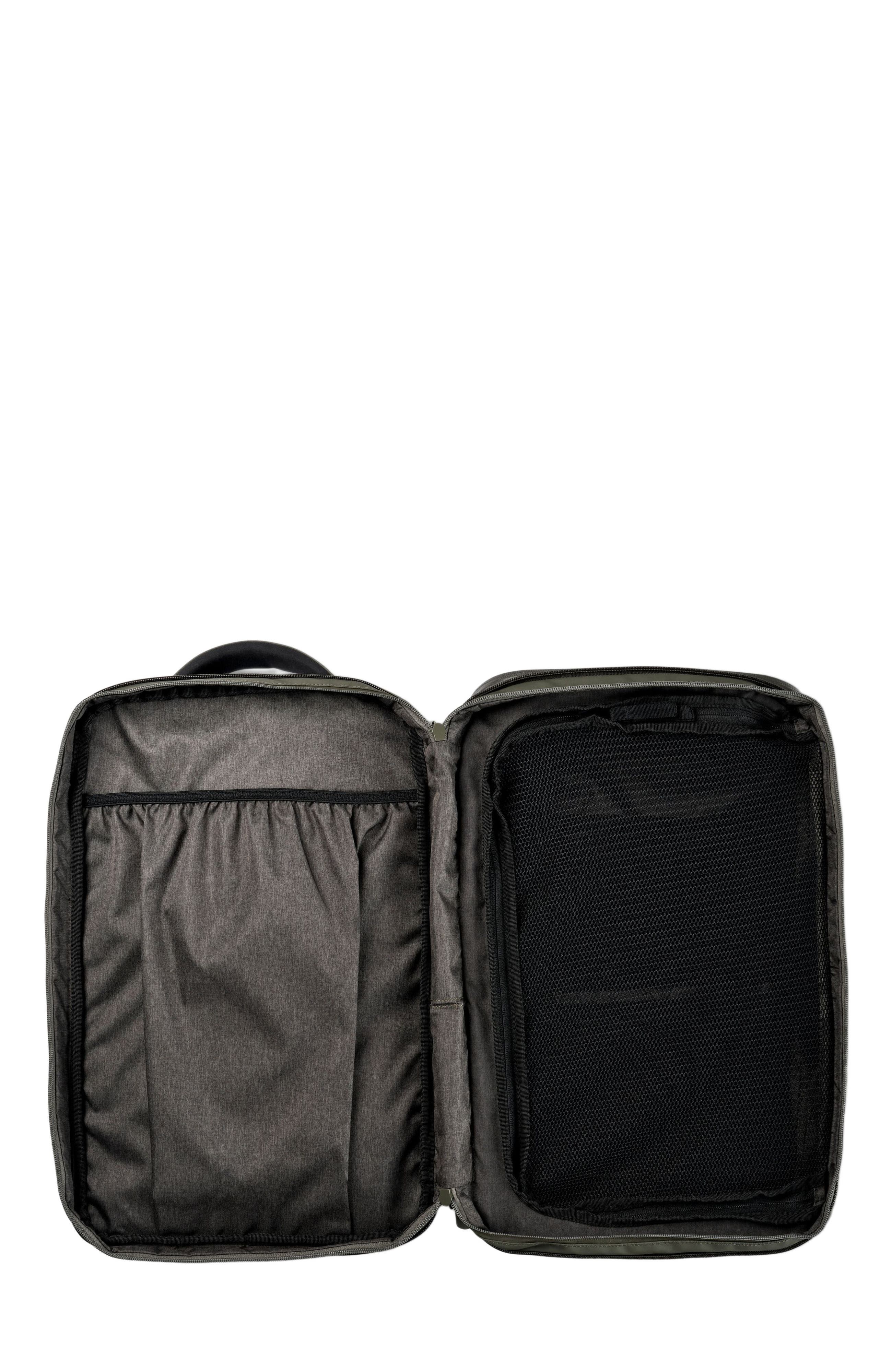 Water Resistant Minimalist Expandable Travel Backpack, Alternate, color, Olive - 14L