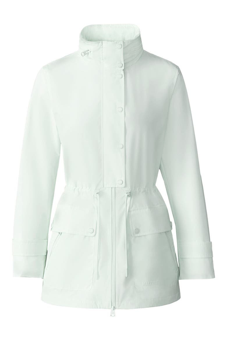 Keryn Hooded Rain Jacket, Alternate, color, CREAM