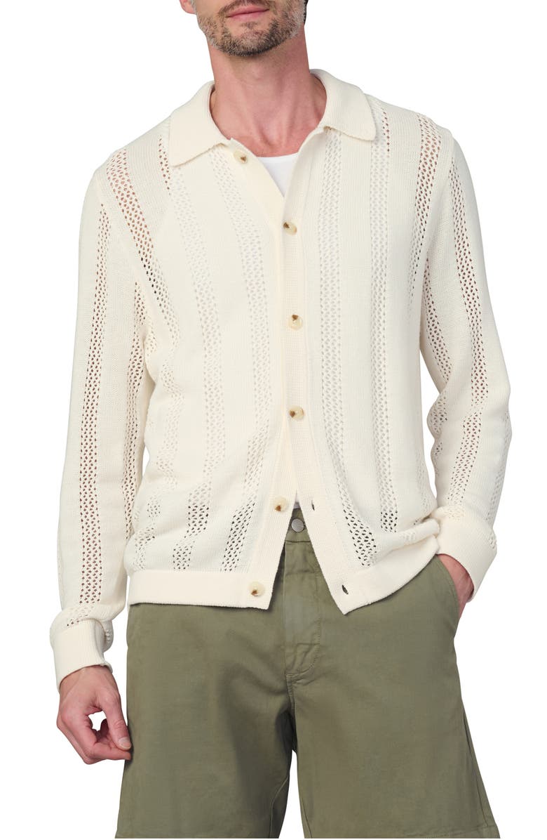 Joe's Summer Open Knit Cardigan, Main, color, Papyrus