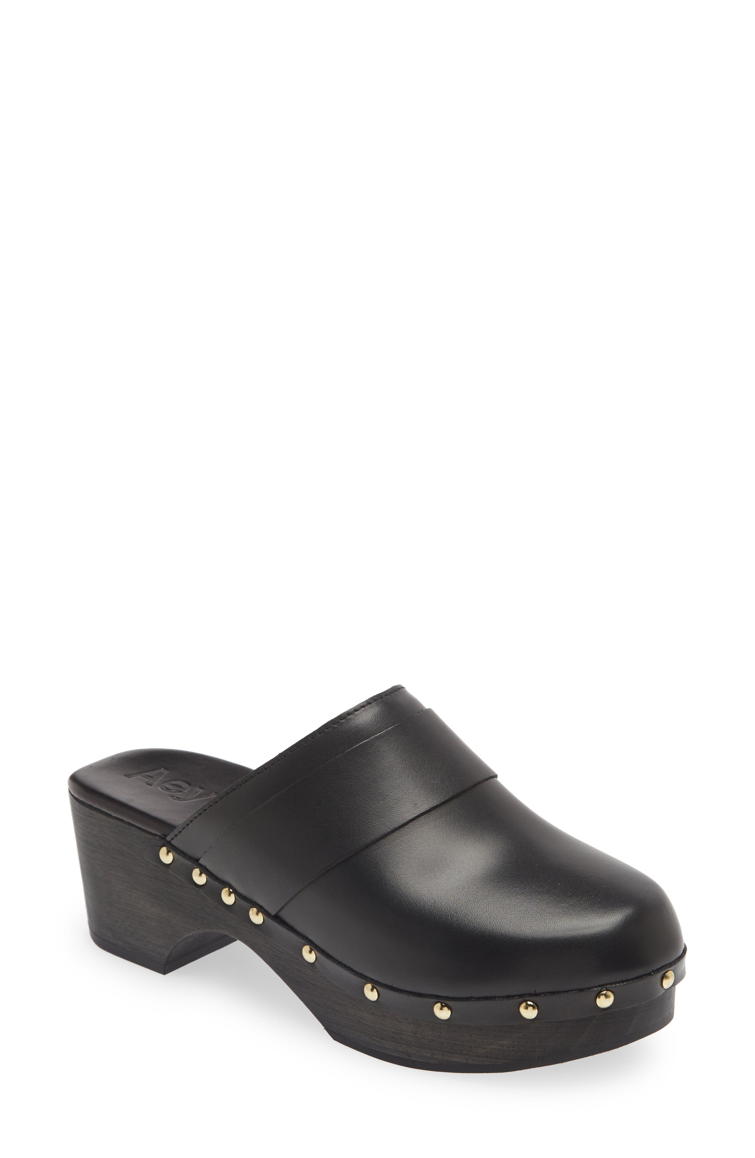 Bibi Platform Mule, Main, color, BLACK