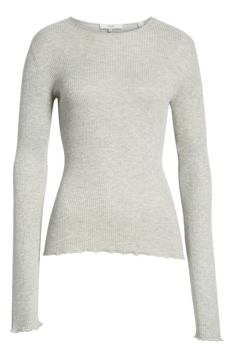 Vince Rib Crewneck Sweater, Alternate, color,