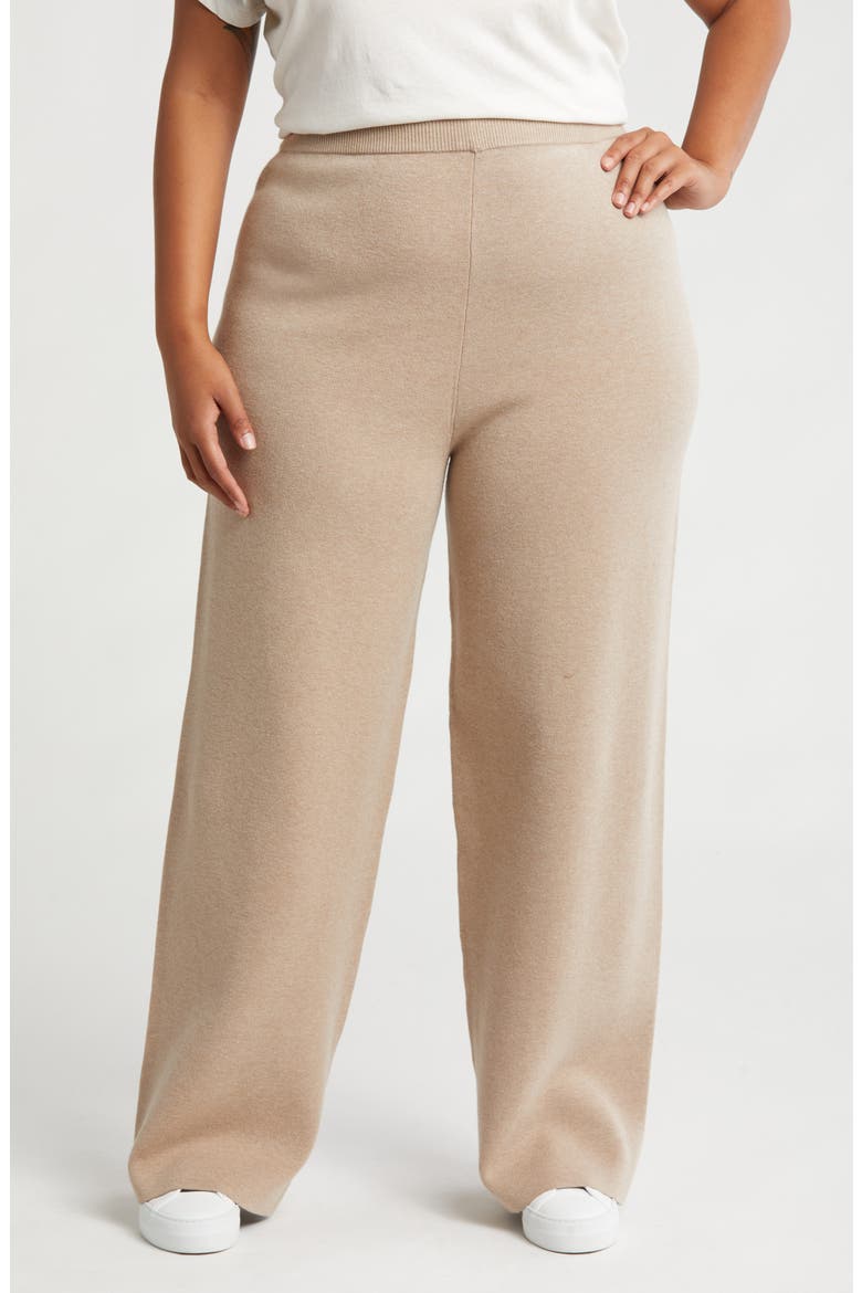 Sweater Pants, Main, color, TAPIOCA HTHR