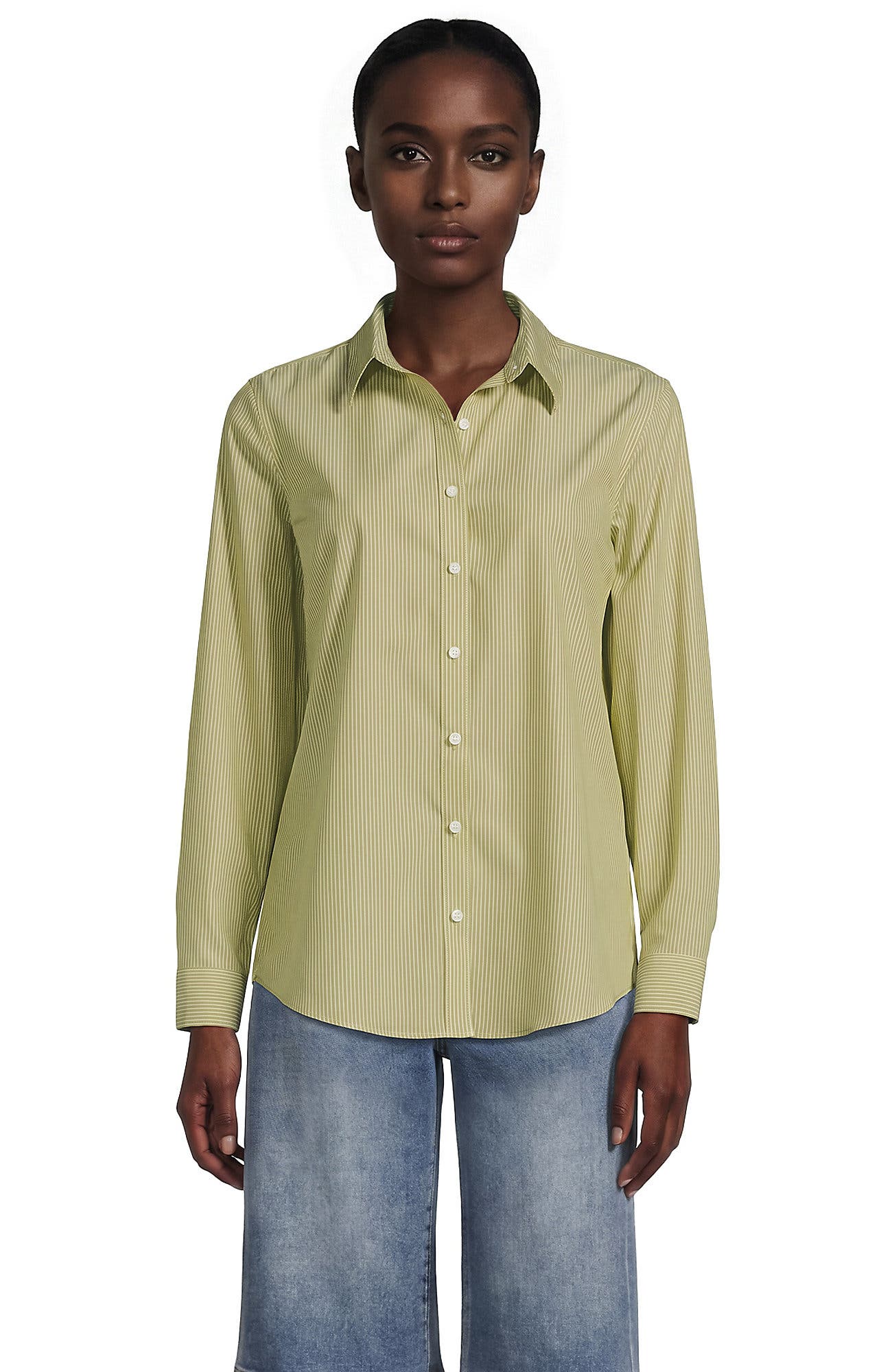 Chartreuse Thin Stripe