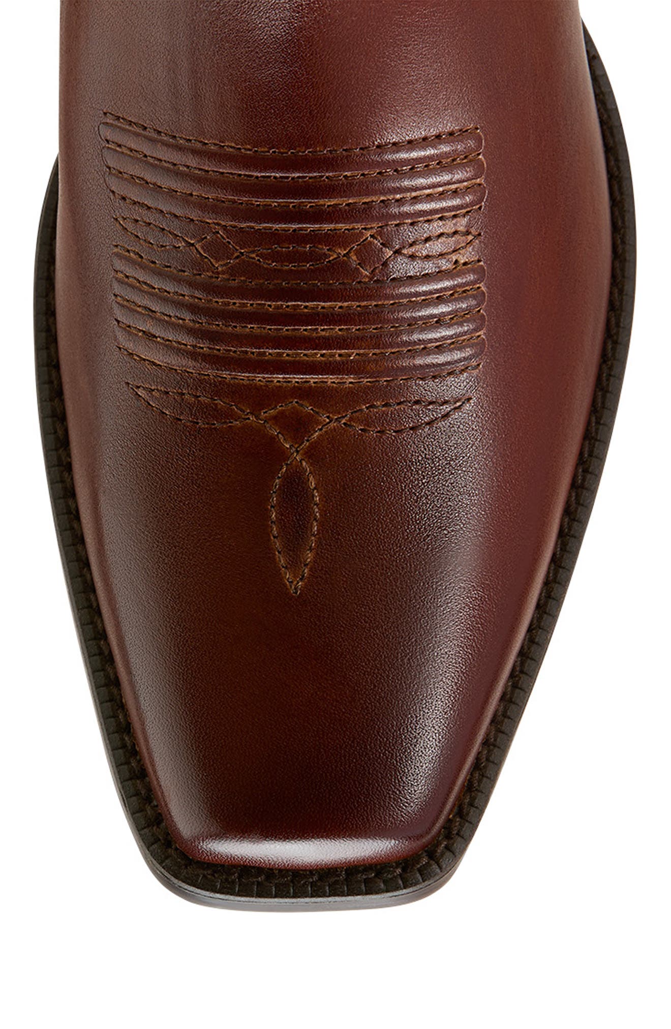 Bodie Western Boot, Alternate, color, BITTER BROWN