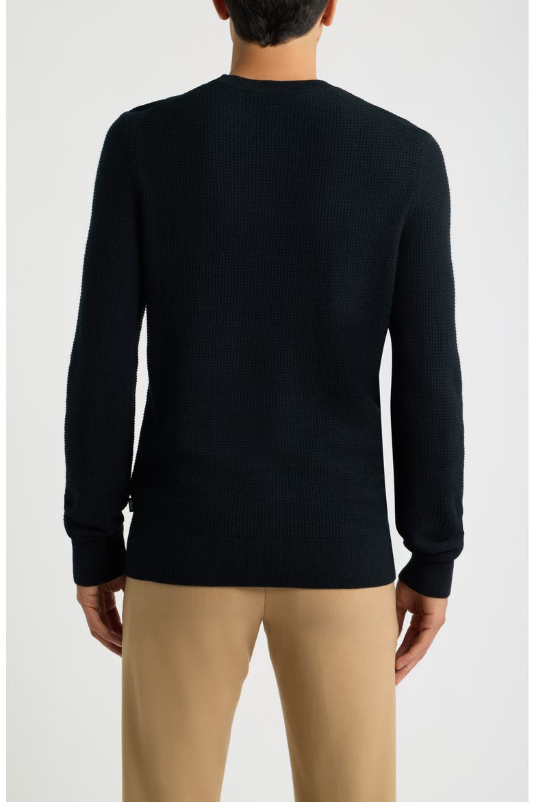 Ludino Crewneck Sweater, Alternate, color, BLACK
