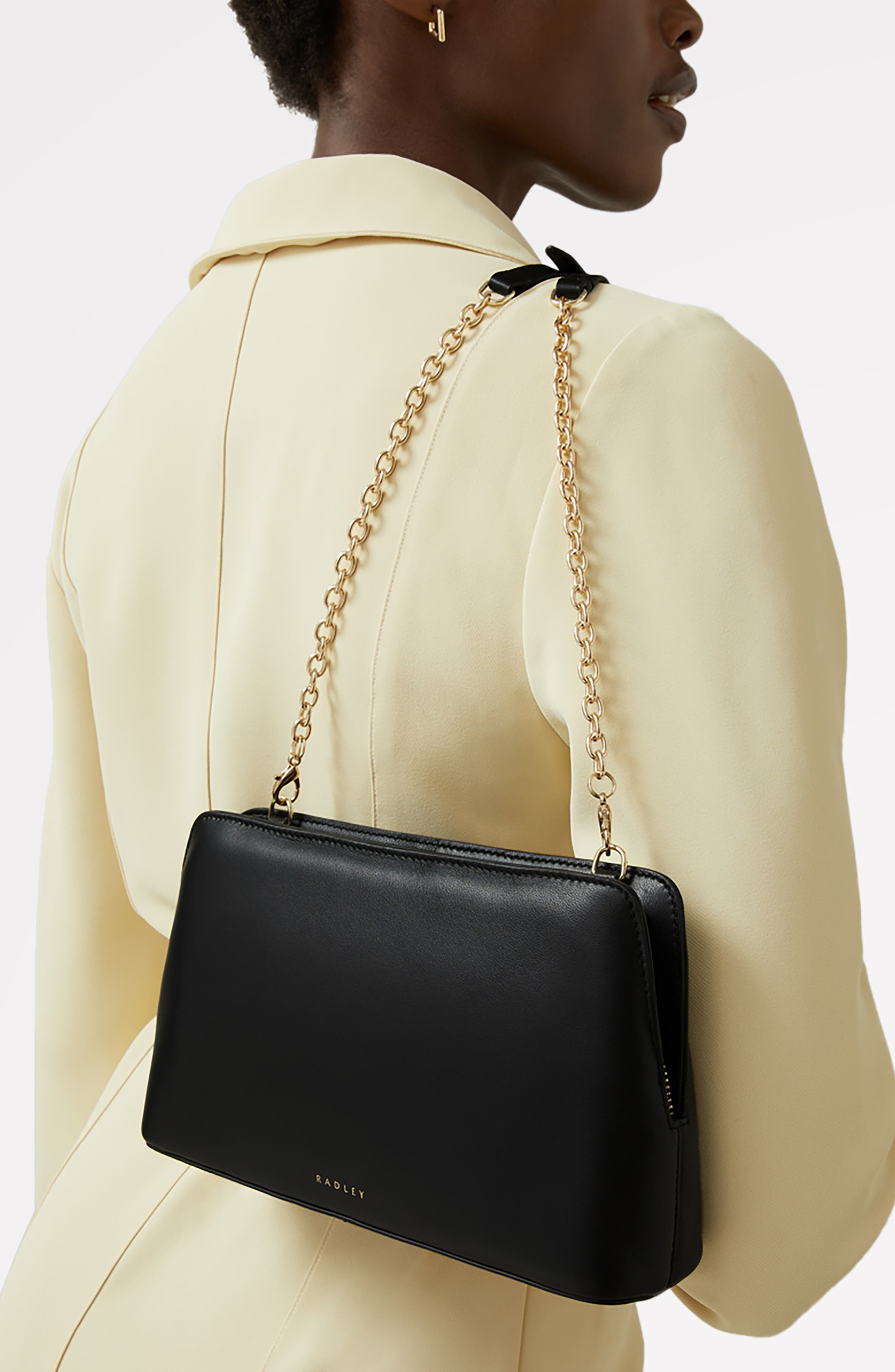 Radley Elia Mews Small Crossbody Bag, Alternate, color, Black