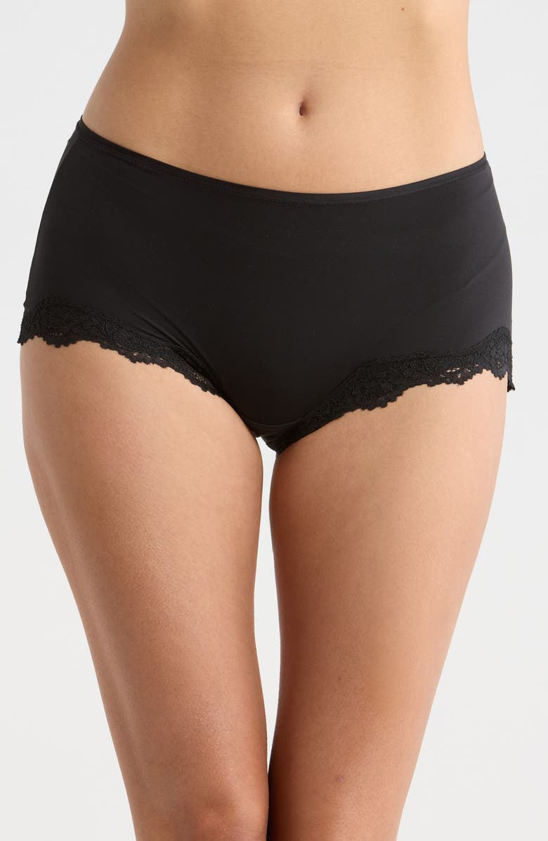 NORDSTROM RACK Ultimate 5-Pack Lace Boyshorts, Main, color, Nude Multi