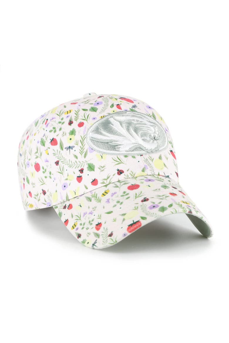 Women's '47  Light Pink Missouri Tigers Posey Clean Up Adjustable Hat, Alternate, color, Light Pink