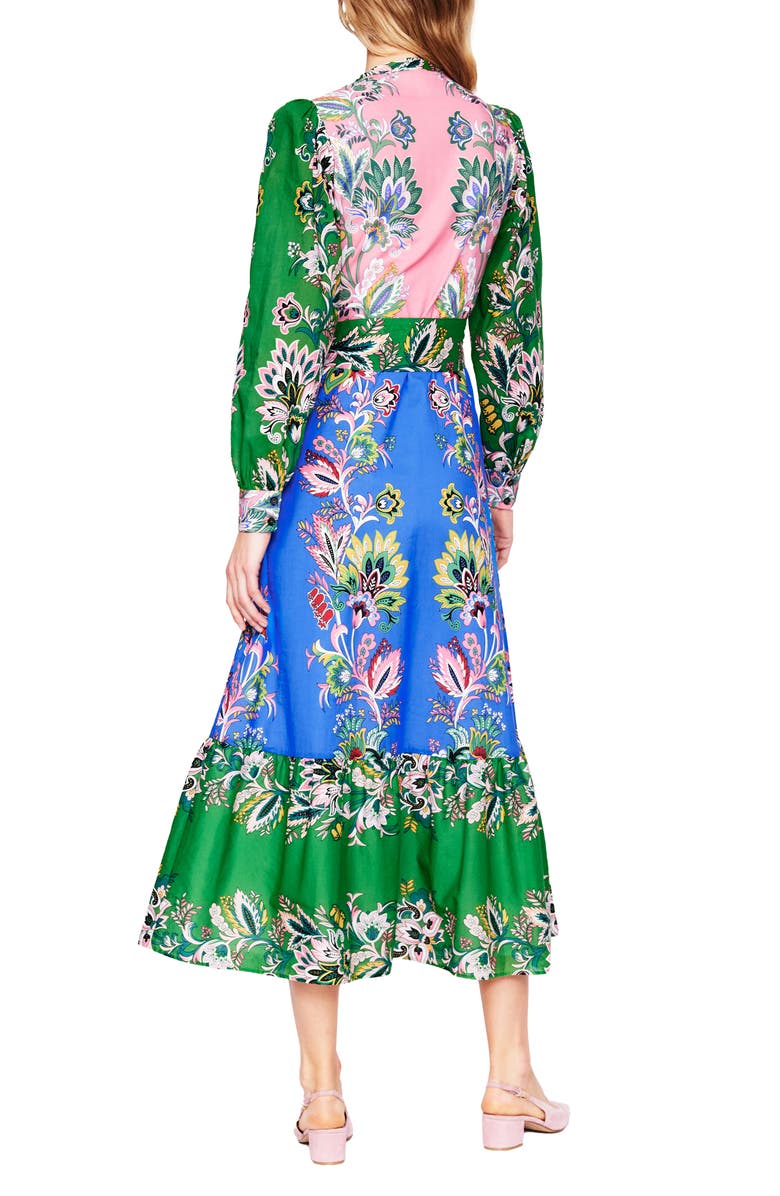 Boden Mia Print Tiered Shirtdress, Alternate, color, 