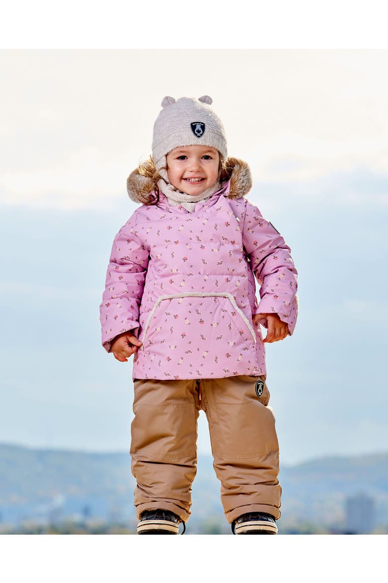 Baby Boy's Two Piece Baby Snowsuit Rose Printed Mini Flowers, Alternate, color, Printed Mini Flowers