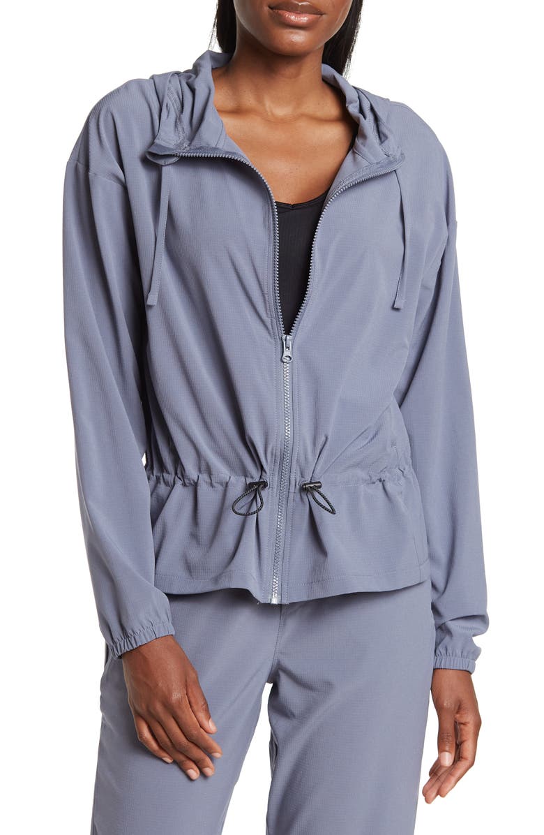 Z by Zella Expedition Rip Stop Jacket, Main, color,