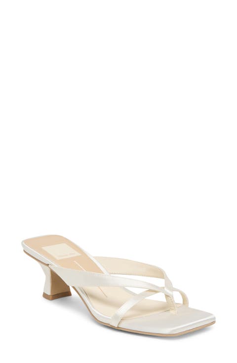 Brevel Kitten Heel Flip Flop