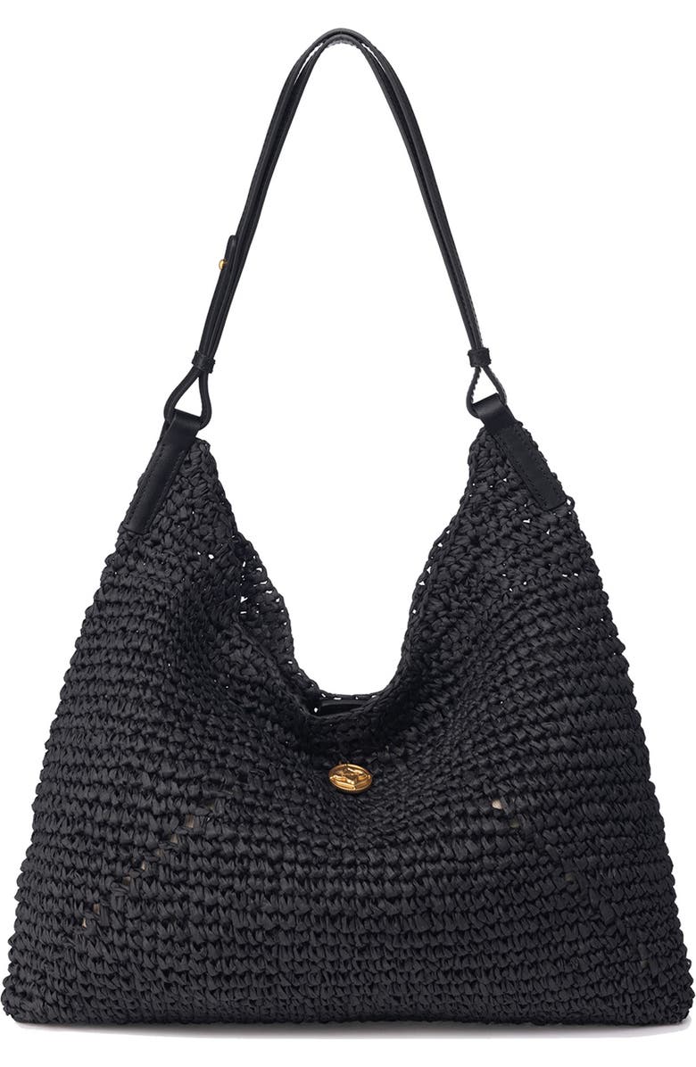 Oryany Raffia Triangle Shoulder Bag, Main, color,