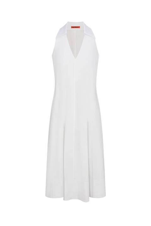Nava Poplin Midi Dress
