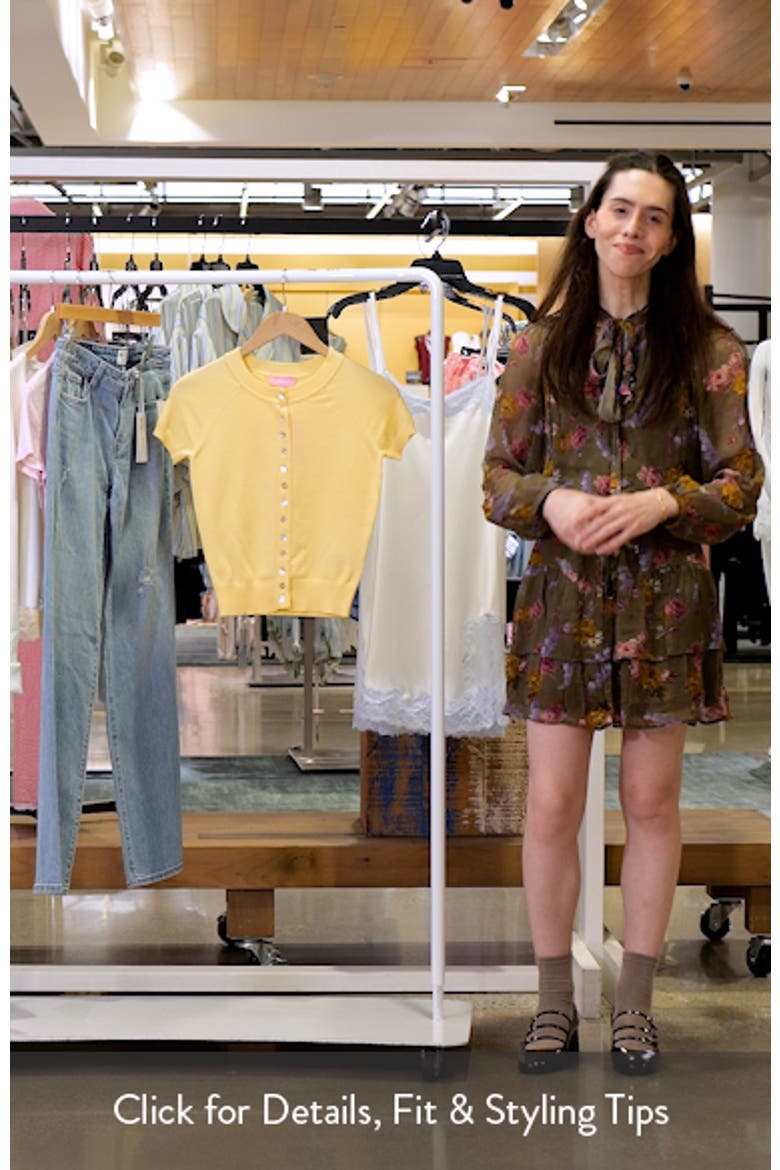 Wilmer Short Sleeve Button-Up Top video