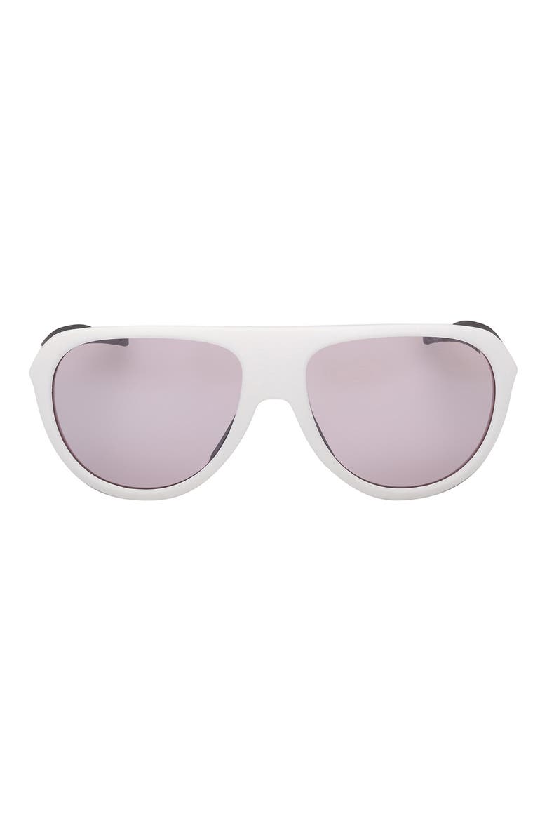 Pilot Sunglasses, Main, color, WHITE/ GRADIENT