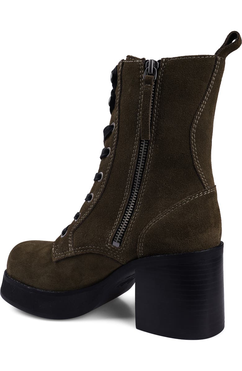 Candie's Tatiana Platform Boot, Alternate, color, Green