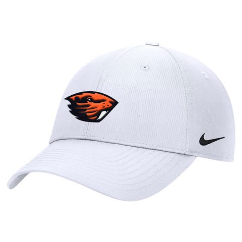 Men's Nike  White Oregon State Beavers 2025 On-Field Club Performance Adjustable Hat