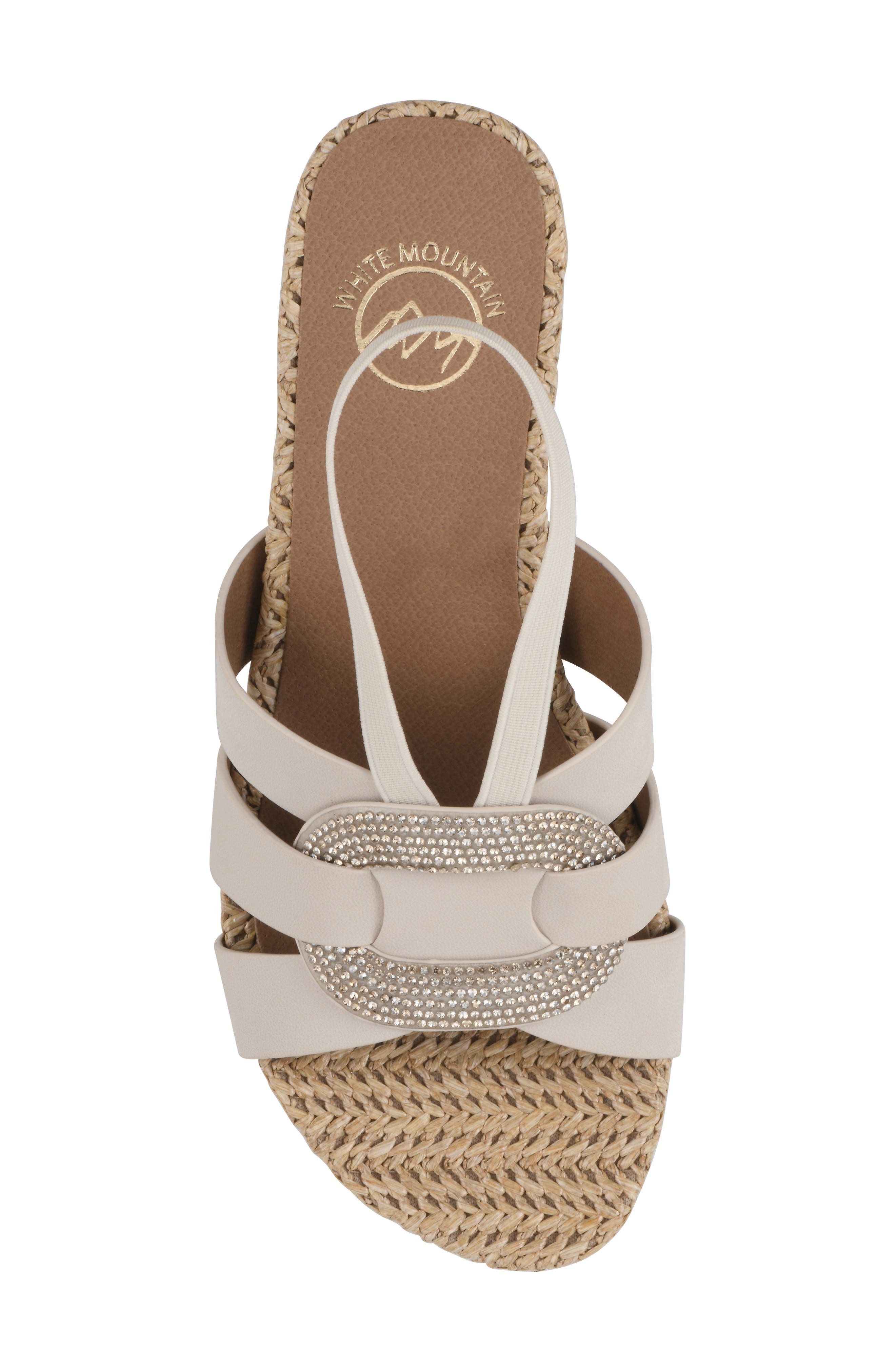 Atavi Wedge Espadrille Sandal, Alternate, color, EGGSHELL/ SMOOTH