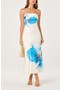 selected White/ Blue Floral