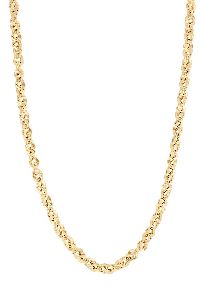 14K Gold Chain Necklace (Nordstrom Exclusive), Main, color, 14K YELLOW GOLD