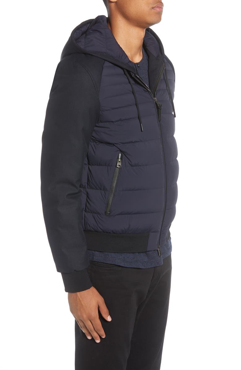 Mackage Eryk Down Jacket with Removable Hooded Bib, Alternate, color, 