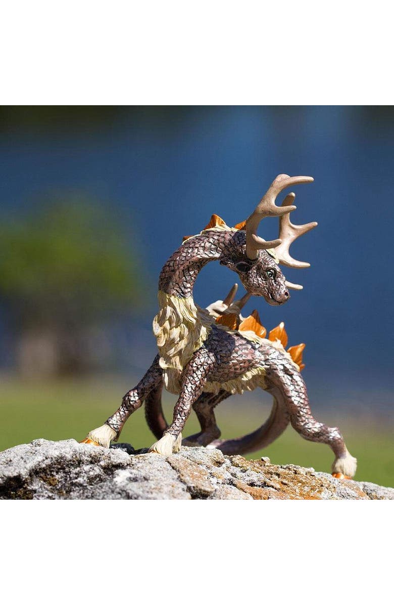 Safari Ltd. Stag Dragon Kids Toy Figure, Alternate, color, NO COLOR
