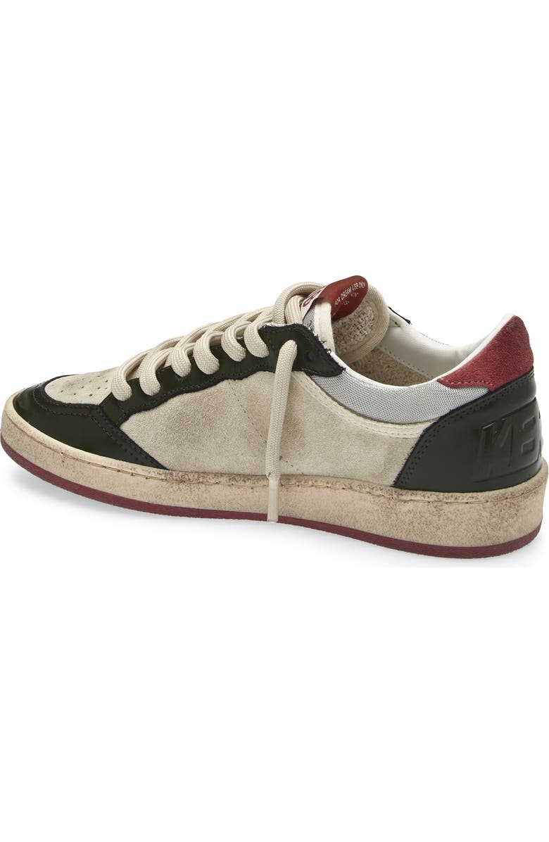 Golden Goose Ball Star Sneaker, Alternate, color, Beige/ Green/ Mint/ Pink