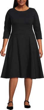 Lands' End Starfish 3/4 Sleeve Dress