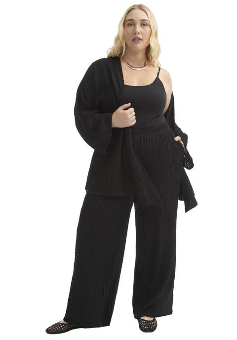 Knitted Pull-On Pants (Plus)