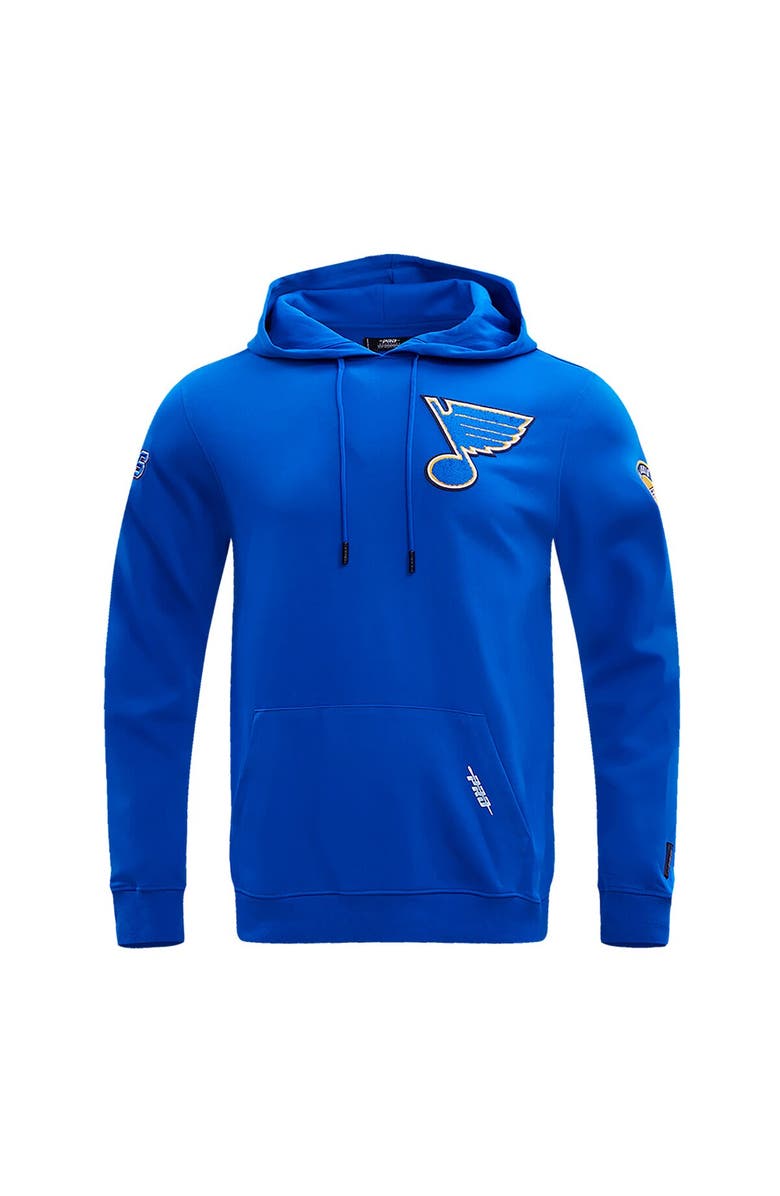 PRO STANDARD Men's Pro Standard Blue St. Louis Blues Classic Pullover Hoodie, Alternate, color, Blue