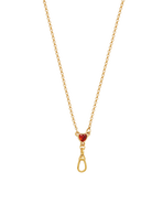 Fable England Love Heart Clasp Chain Necklace