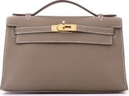 Pre-Owned Hermes Kelly Pochette Swift