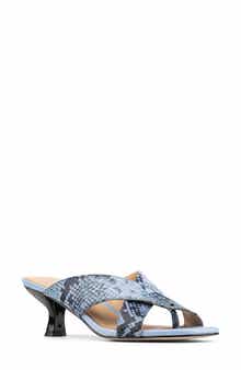 Mule Kitten Heel Sandal