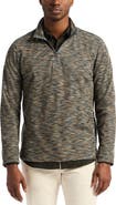 Robert Graham Matson Space Dye Quarter Zip Top