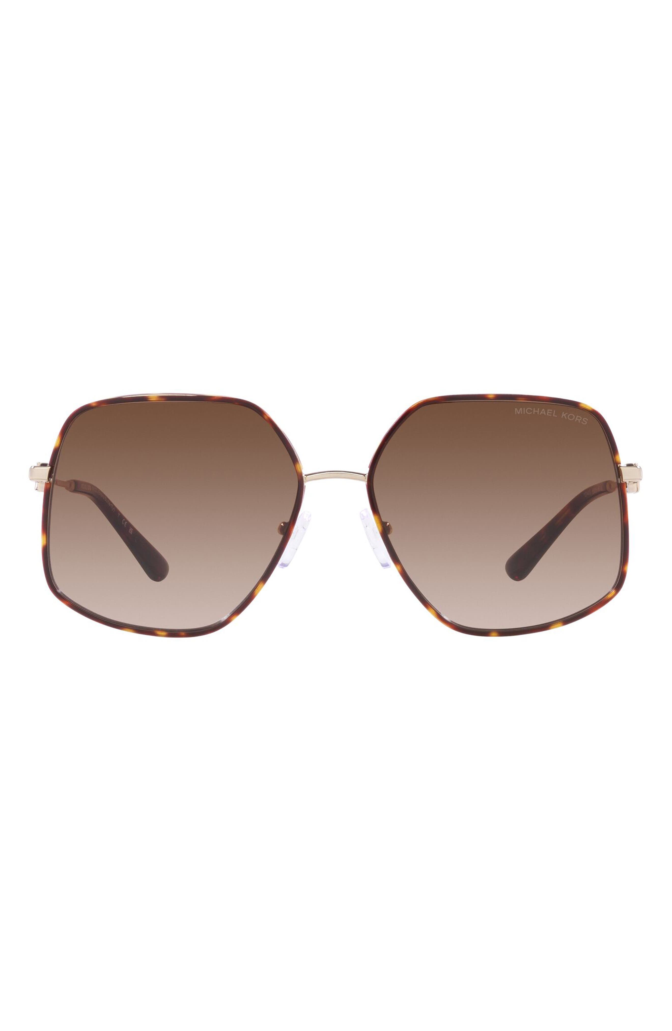 Empire 59mm Gradient Butterfly Sunglasses