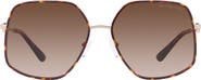 Michael Kors Empire 59mm Gradient Butterfly Sunglasses