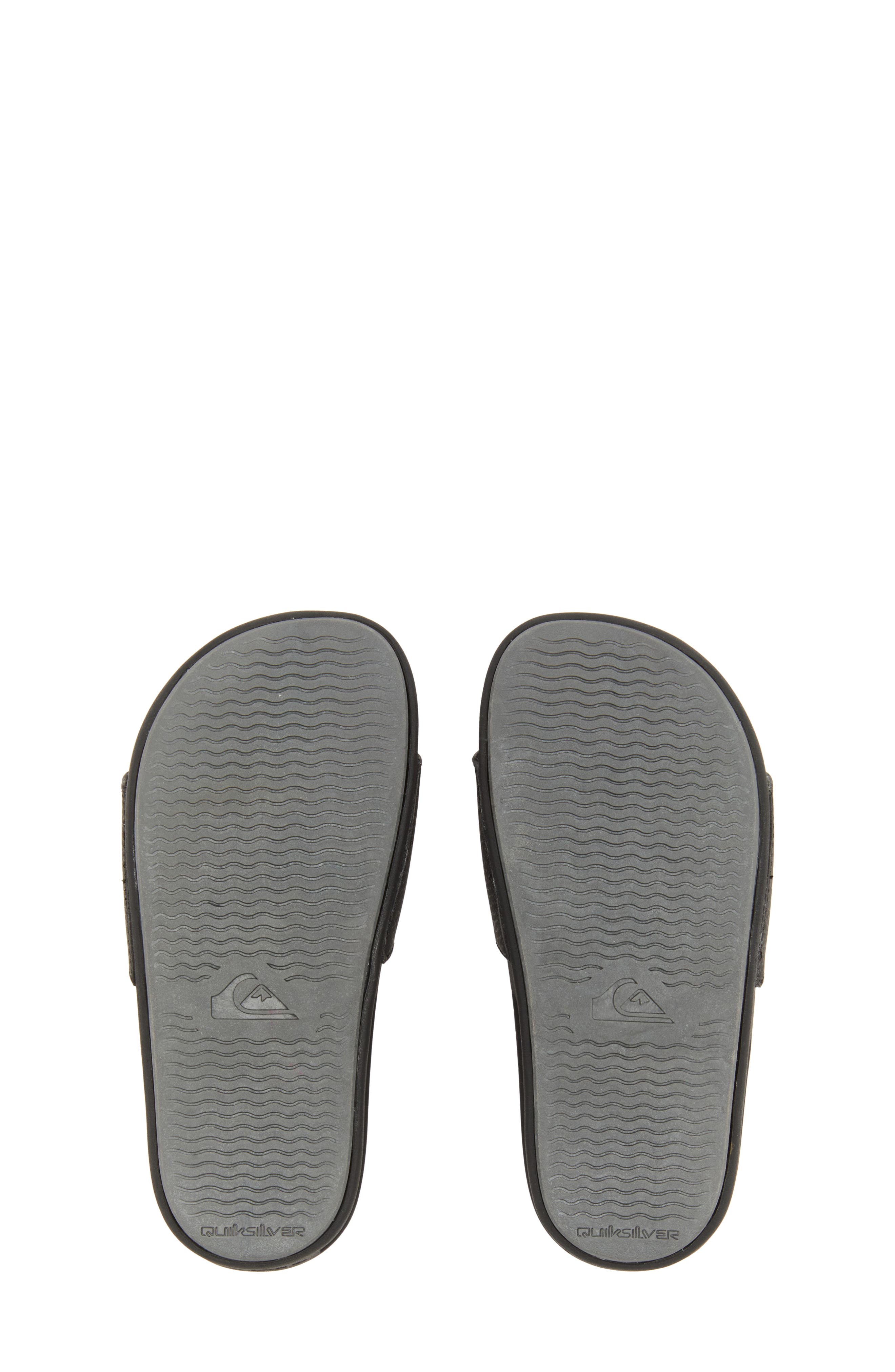 Quiksilver Kids' Sunset Slide Sandal, Alternate, color, Black