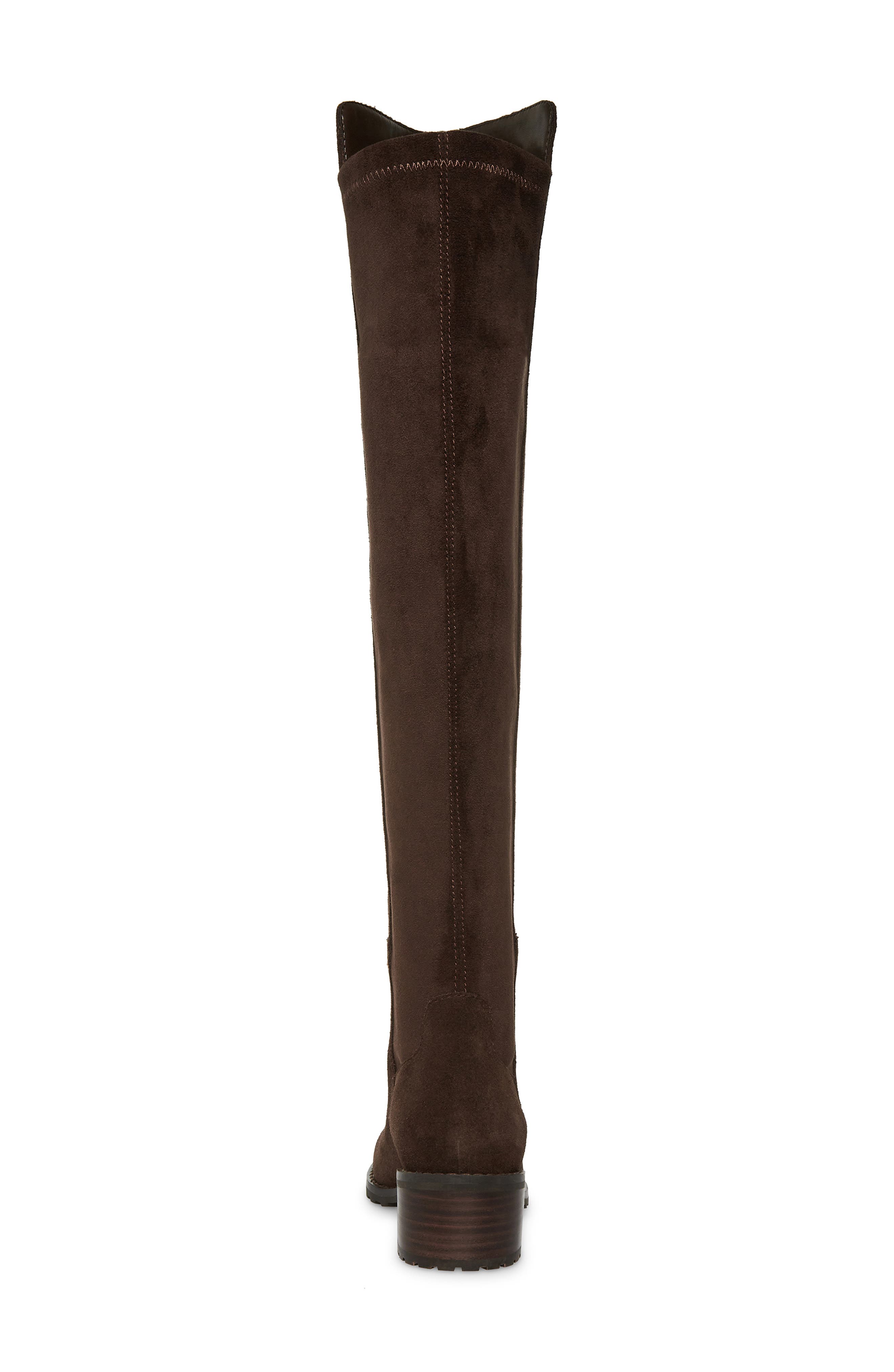 Swagg Waterproof Over the Knee Boot, Alternate, color, CHOCOLATE SUEDE