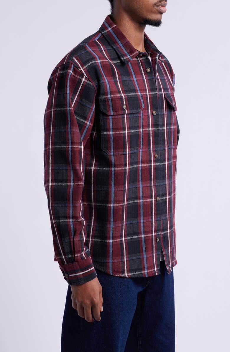 Carhartt Work In Progress Hobart Check Cotton Herringbone Button-Up Shirt, Alternate, color, 