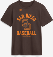 Nike Men's Nike Brown San Diego Padres Cooperstown Collection T-Shirt