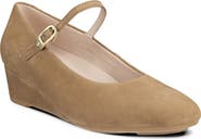 ECCO Elevate Leather Wedge Mary Jane