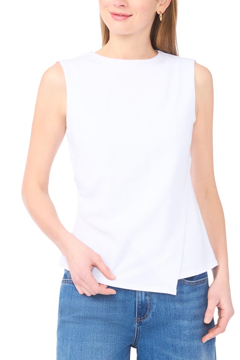 Asymmetric Knit Top, Main, color, NEW IVORY