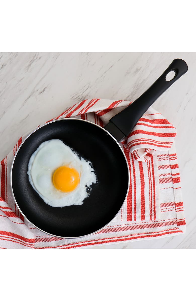 OSTER Ashford 8 Inch Non Stick Aluminum Frying Pan, Alternate, color, Black