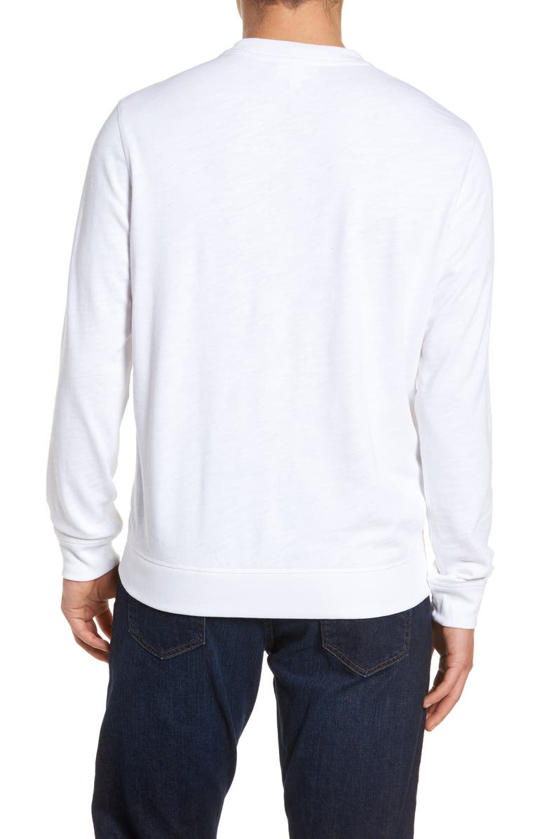 Lacoste Slim Fit French Terry Sweatshirt, Alternate, color, 