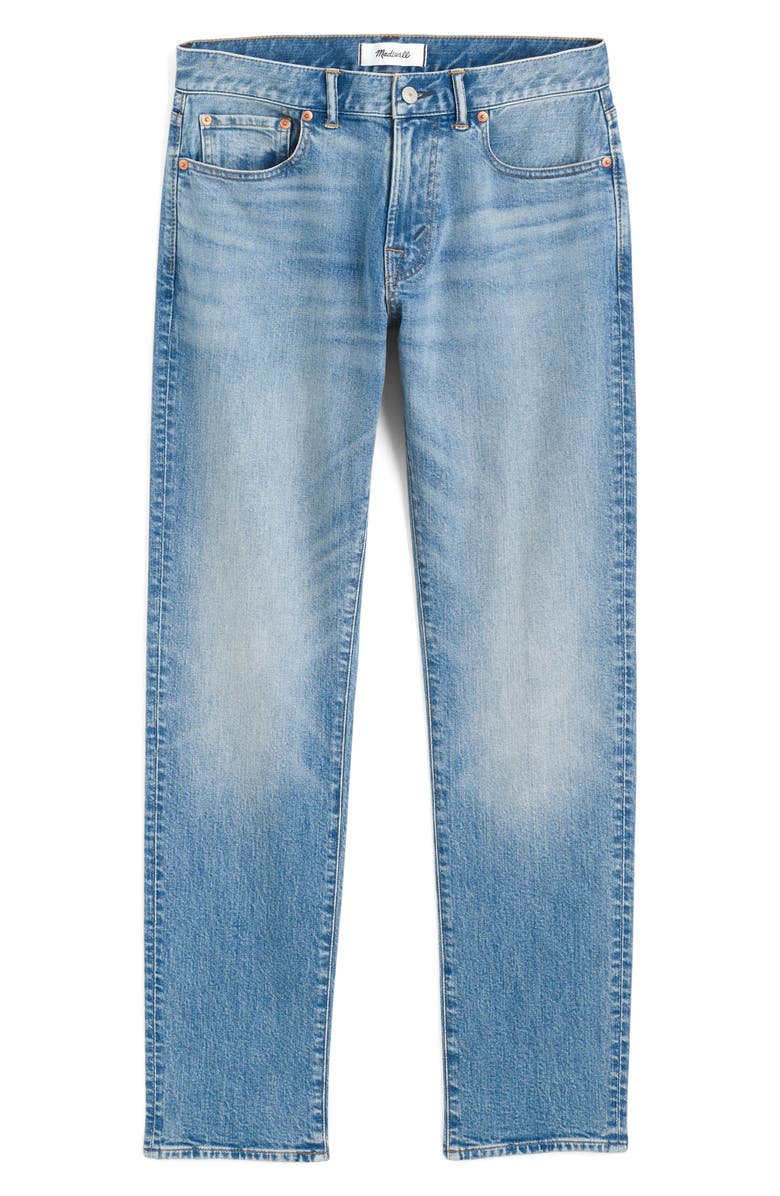 Madewell Athletic Slim Fit Jeans, Alternate, color, Kalis Wash